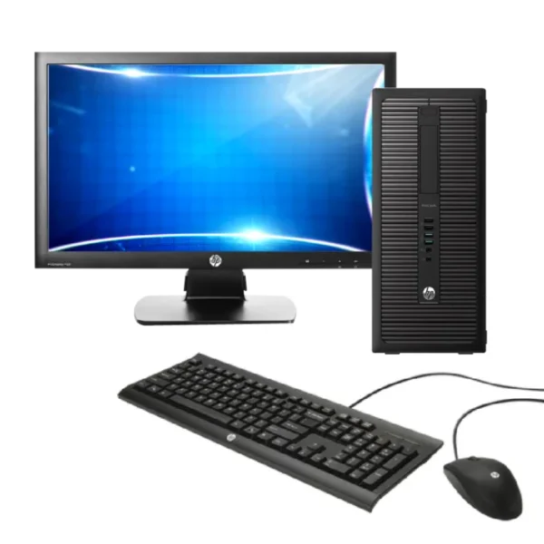 HP ProDesk 600 G1 SFF es un computador de escritorio compacto que combina un potente rendimiento con un diseño optimizado para el espacio de trabajo.